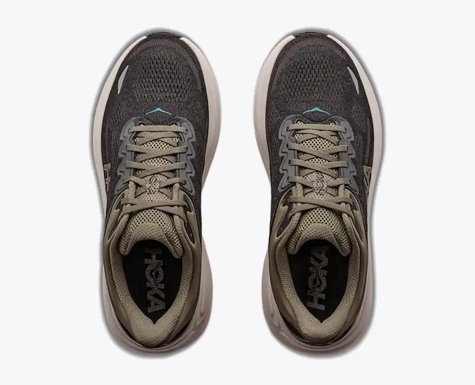 HOKA Bondi 9 Black River Rock Grey