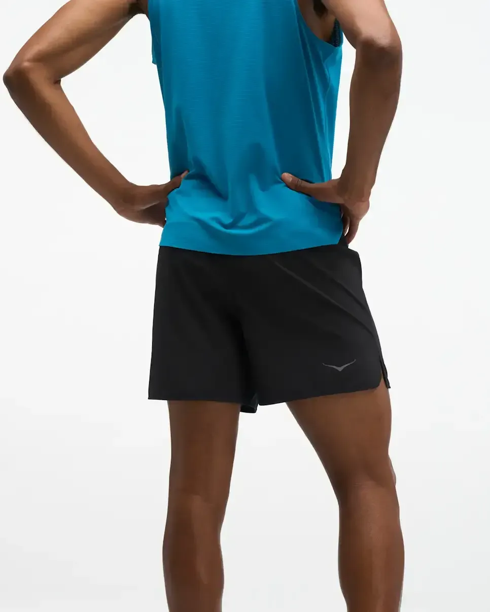 HOKA Glide Short 5” Brief Black