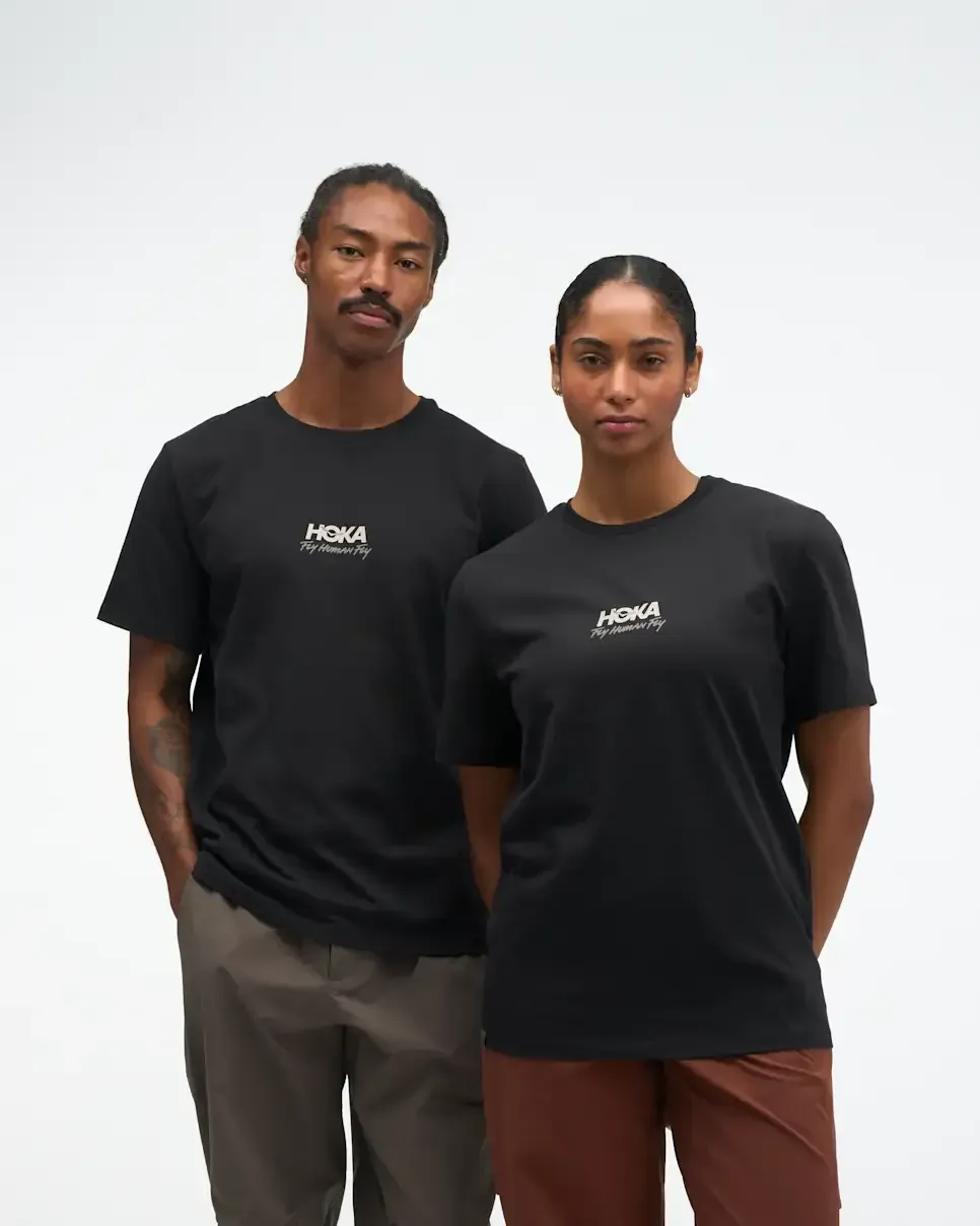 HOKA Mosaic Tee Black