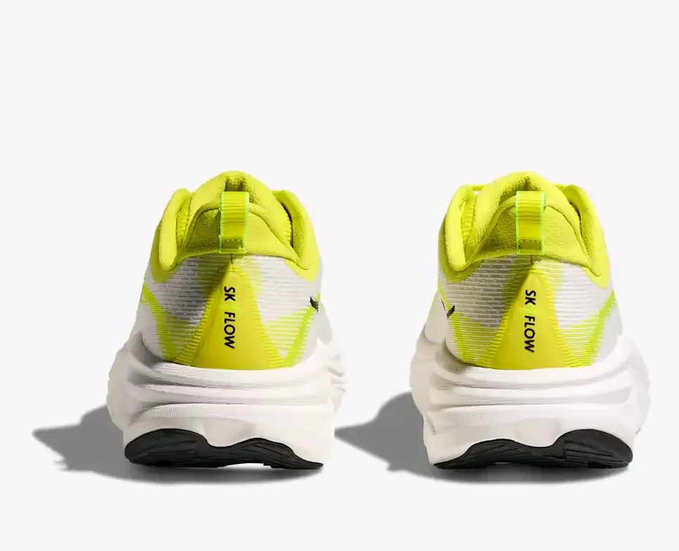 HOKA Skyflow Neon Citrus White