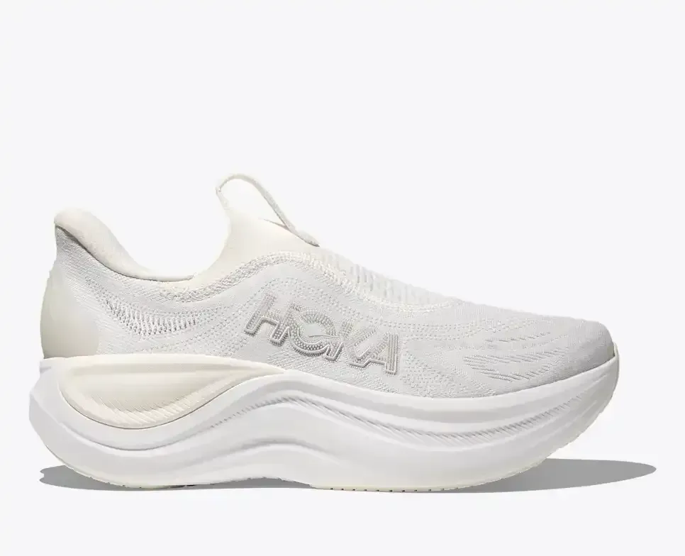 HOKA Skyward Laceless White