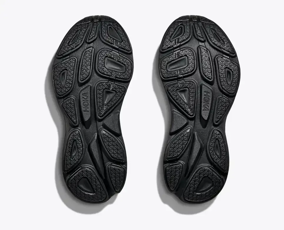 HOKA Stealth/Tech Bondi 8 Caged Black Silver