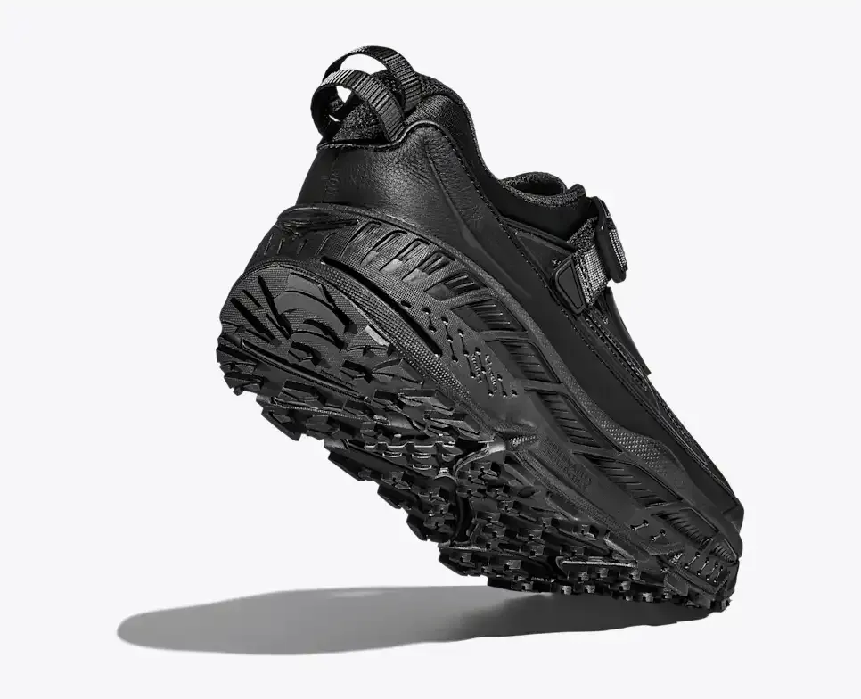 HOKA Stinson Breeze Black Carbon Black