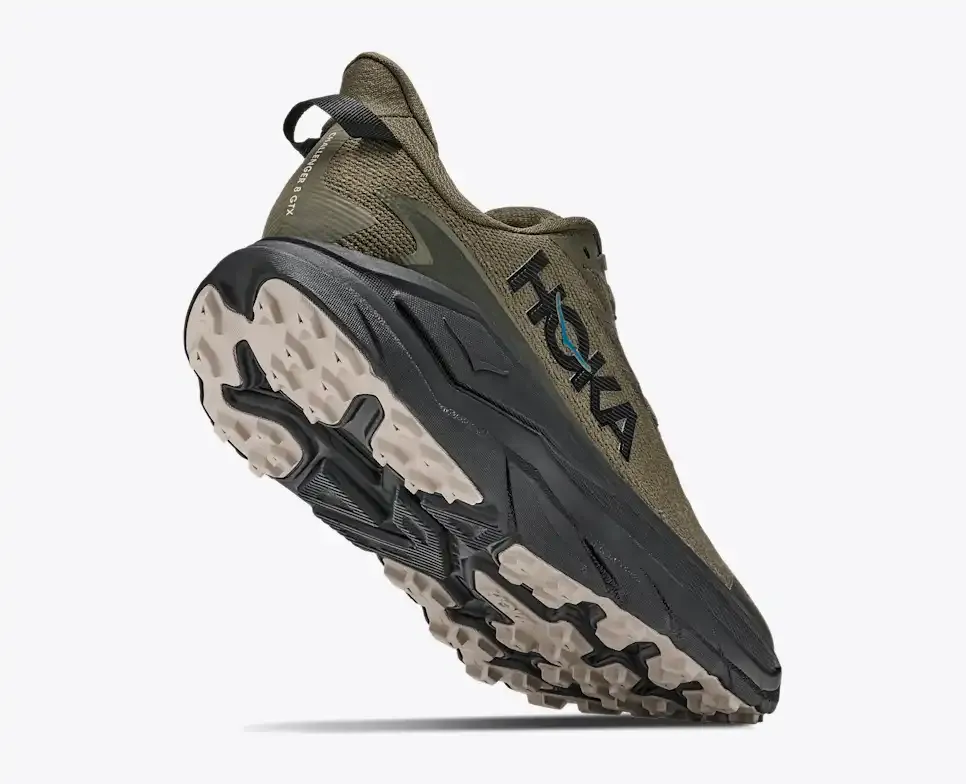 HOKA Challenger 8 GORE-TEX Antique Olive Black