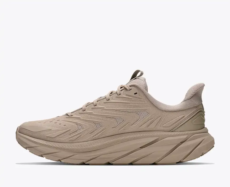 HOKA Clifton UTL Archival Taupe