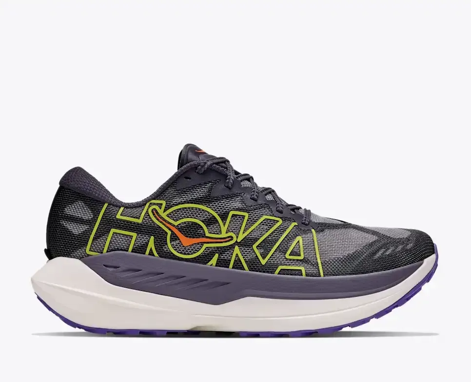 HOKA Rocket X Trail Squid Ink Neon Nebula