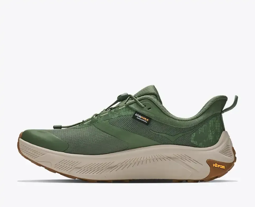 HOKA Transport 2 Nettle Leaf River Rock Grey